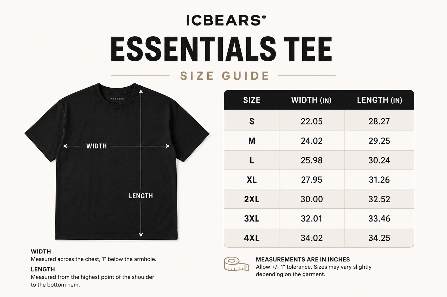 "The Essential" Tee